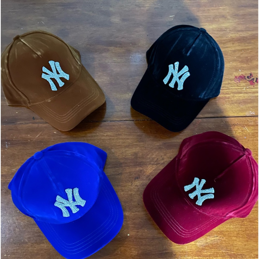Velvet NY Bling Baseball Cap